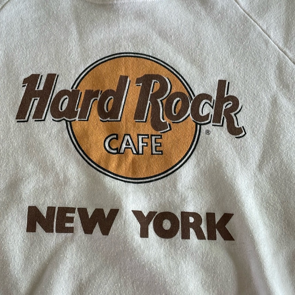 Hard Rock Cafe Sweatshirt SZ L cropped